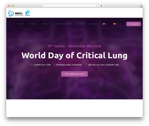Eventrox WordPress theme - wdcl.com.co