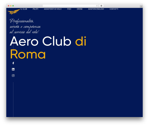 Gilber WordPress theme - aeroclubroma.it Gilber WordPress theme - aeroclubroma.it
