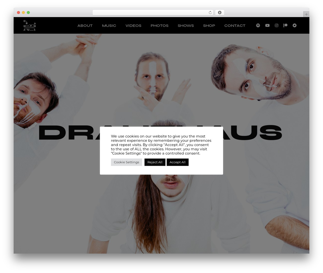 Micdrop WordPress theme - drahthaus.at