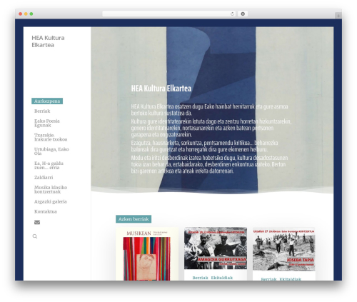 Visual composer kit WordPress plugin - hea.eus