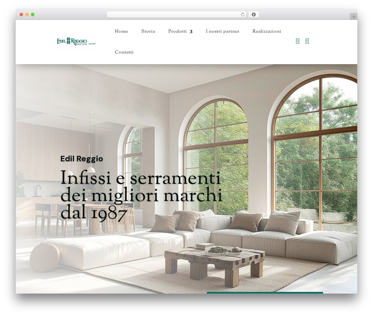 WordPress theme Divi - edilreggio.it