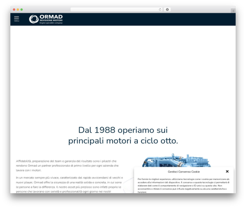 WordPress theme PPMD Framework - www.ormad.it