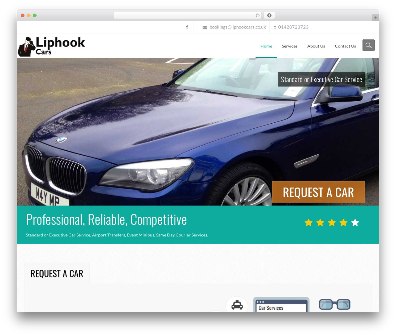 WP theme Orane - Evolutionary WordPress Theme - liphookcars.co.uk