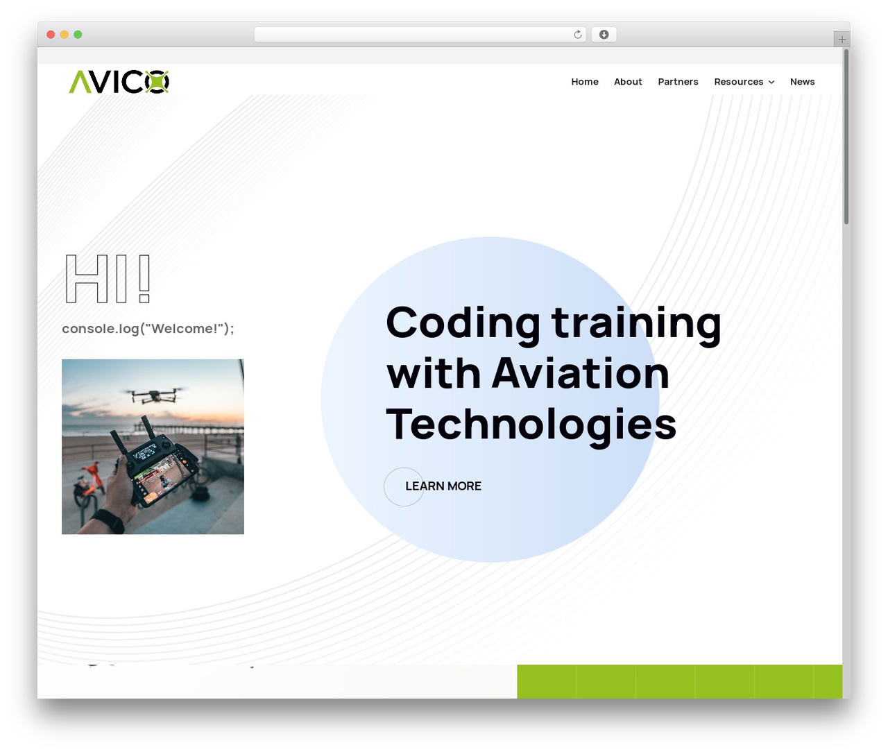 Avrix WordPress theme - avico-project.com