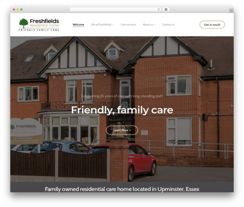 Basix WordPress theme - freshfieldsresidentialhome.co.uk