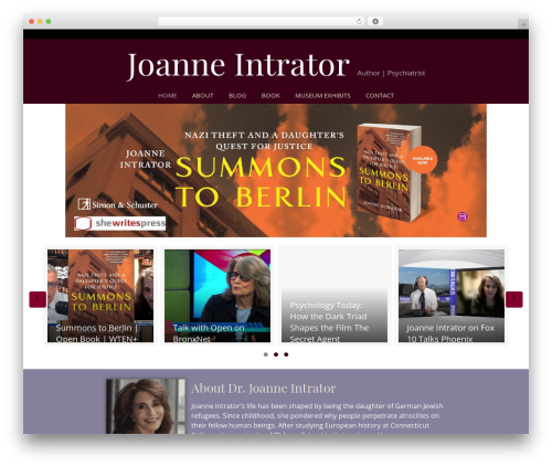 Novelist (novelist) free WordPress plugin - joanneintrator.com