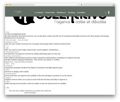 Buzznative Template best WordPress theme - tapissier.paris