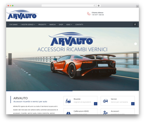 Carshire theme WordPress - arvauto.it