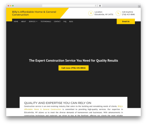 Testimonials hub WordPress plugin - constructioncompanyellicottvilleny.com