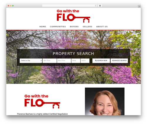 Equity free WordPress theme - realestateflo.com