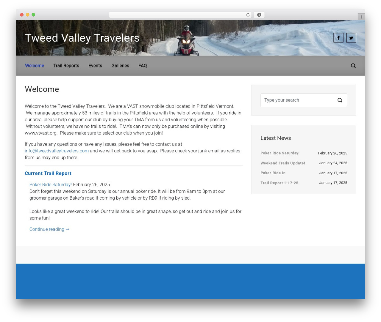 evolve theme WordPress - tweedvalleytravelers.com