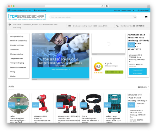 Wp mega menu pro WordPress plugin - topgereedschap.com