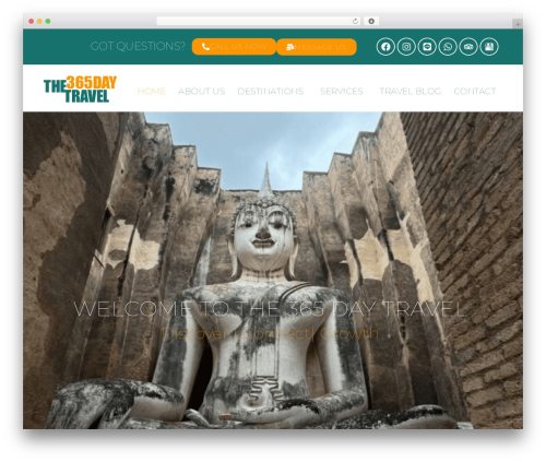 Flyweb theme WordPress - the365daytravel.com Flyweb theme WordPress - the365daytravel.com