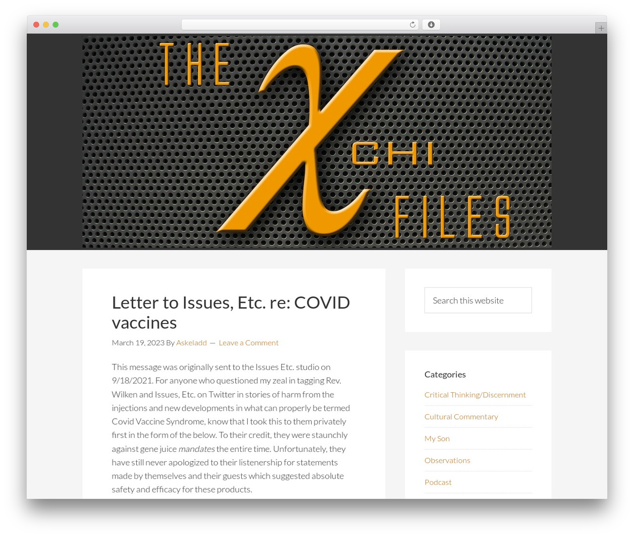 Genesis Sample Theme theme WordPress - thechifiles.com Genesis Sample Theme theme WordPress - thechifiles.com