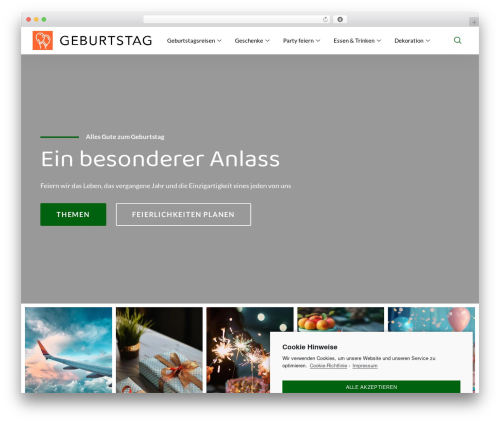 Hello Elementor WordPress theme - unimemory.name