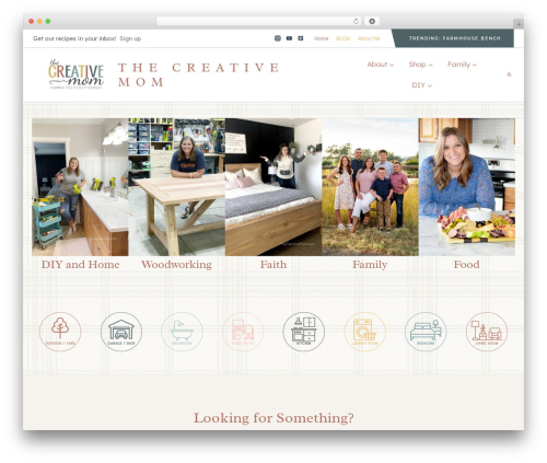 Kadence theme WordPress - thecreativemom.com