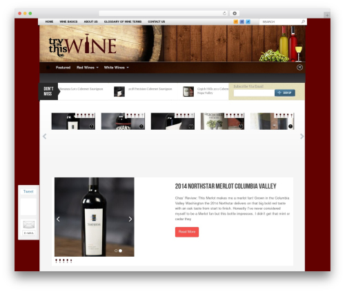 Made WP theme - trythiswine.com
