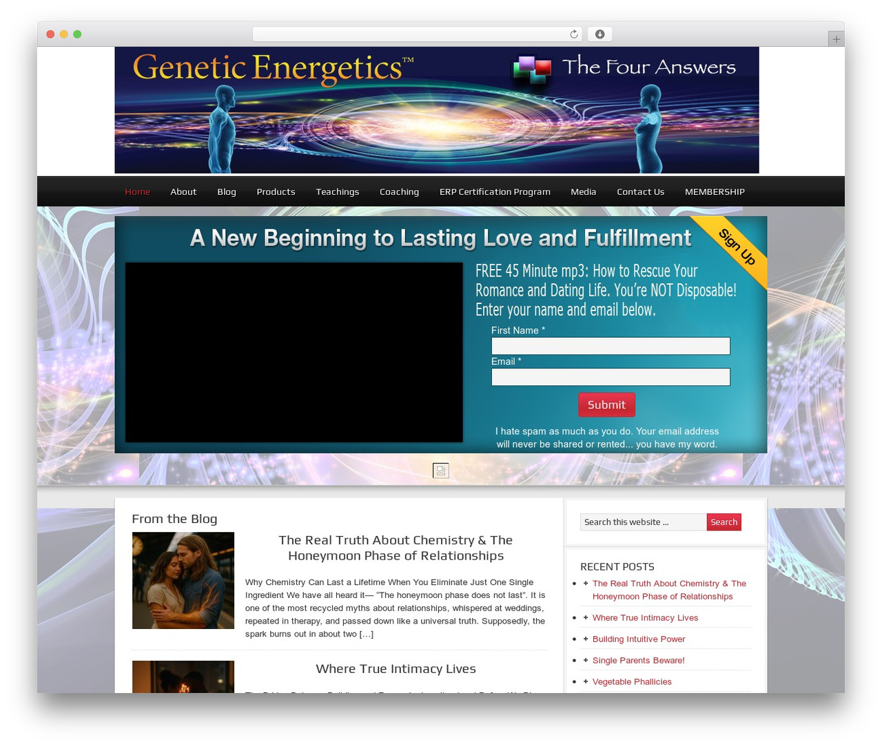 Theme WordPress Genesis - thefouranswers.com Theme WordPress Genesis - thefouranswers.com