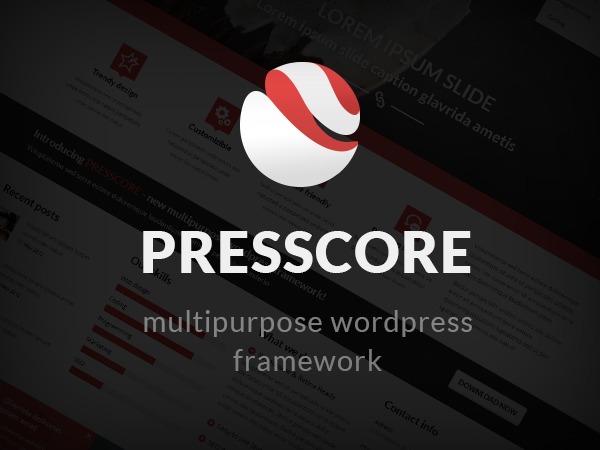 Theme WordPress PressCore Theme WordPress PressCore