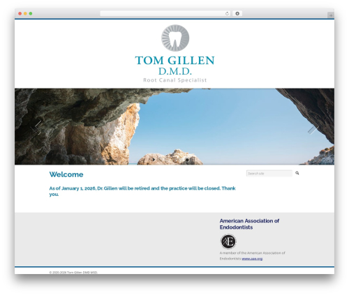 Time WordPress theme design - tomgillendmd.com