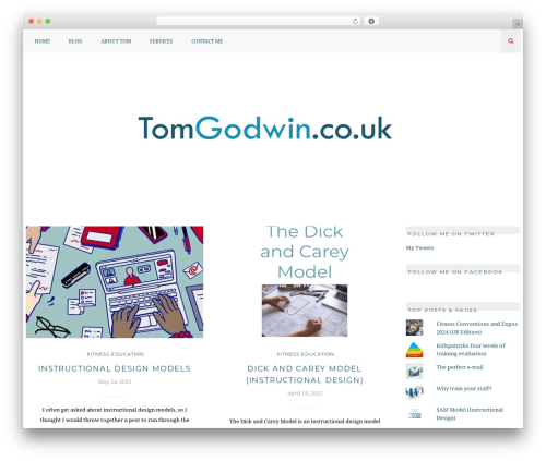 WordPress theme Almond - tomgodwin.co.uk