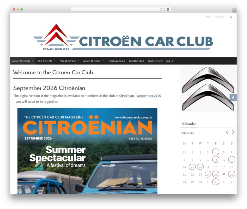 WordPress theme Nirvana - citroencarclub.org.uk