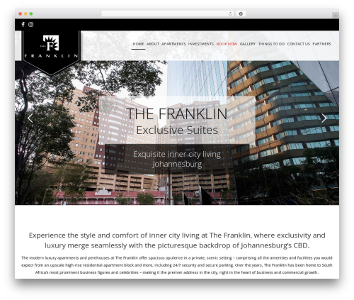 WP_Nuvo WordPress theme - thefranklin.co.za