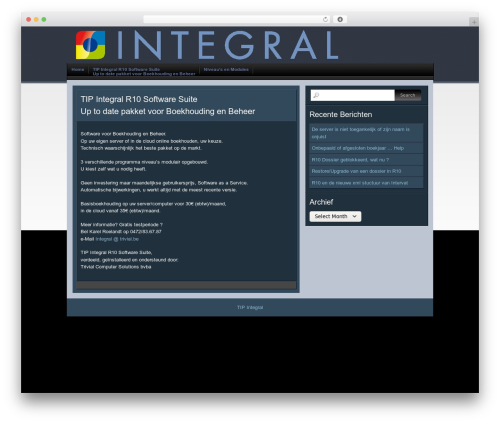 Chip Zero WordPress theme - integral.trivial.be Chip Zero WordPress theme - integral.trivial.be