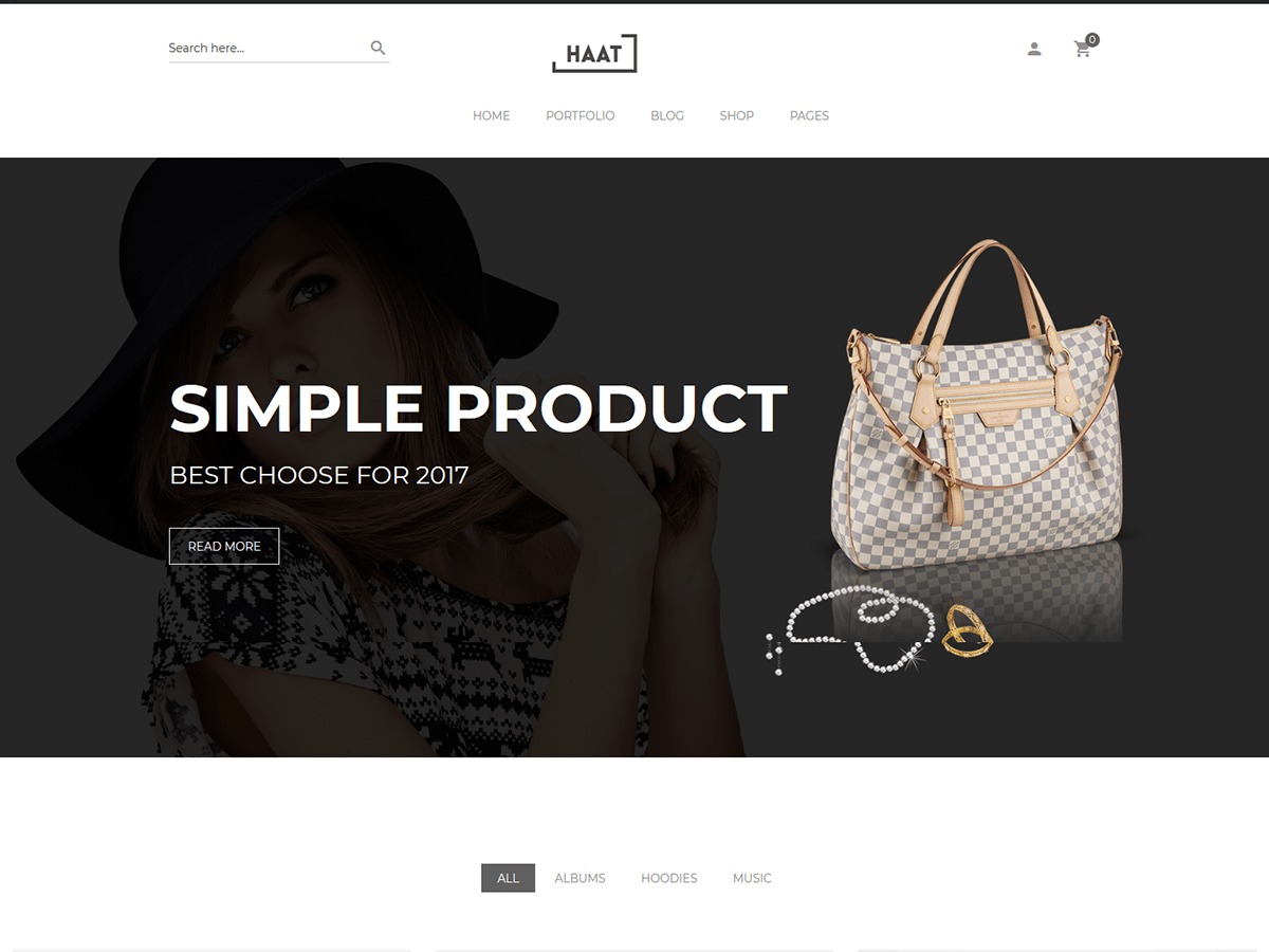 Haat WordPress ecommerce theme