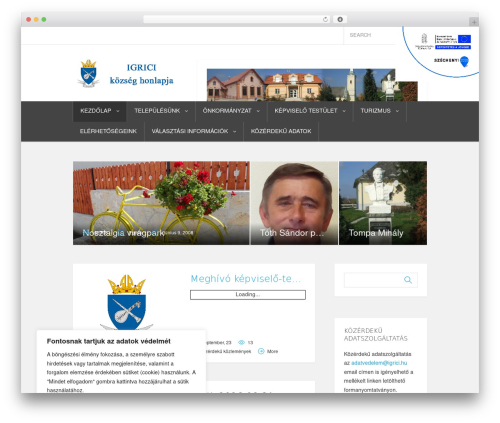 Material WordPress theme - igrici.hu