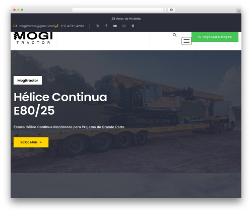 Theme WordPress Limestone - mogitractor.com.br