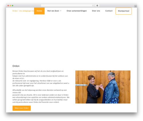 Theme WordPress Ordon - ordon.nl