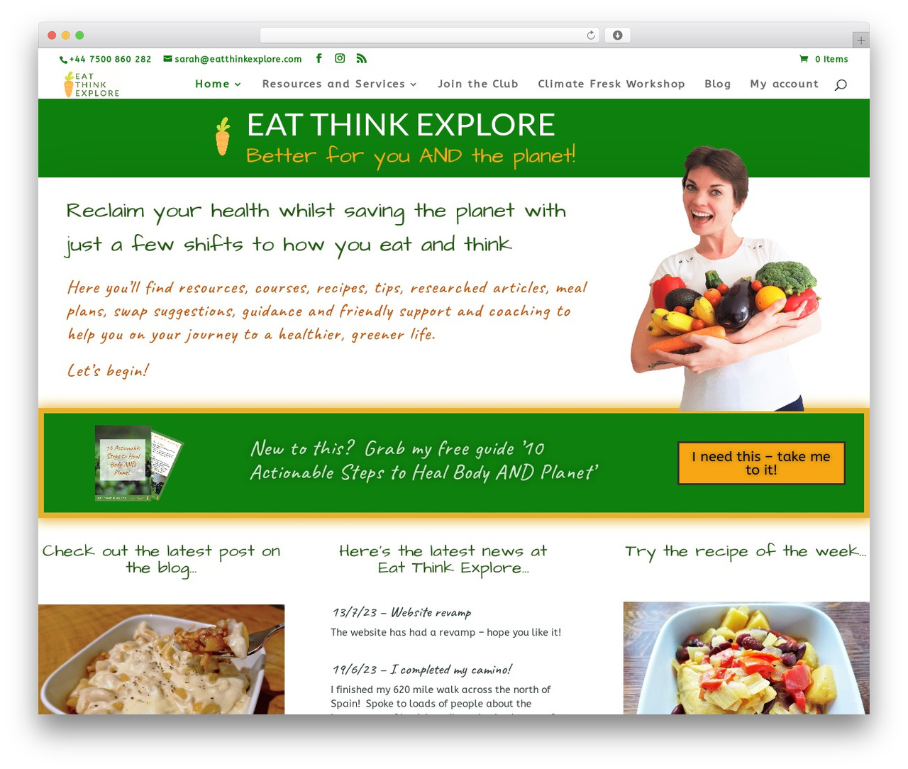 WordPress theme Divi - eatthinkexplore.com WordPress theme Divi - eatthinkexplore.com