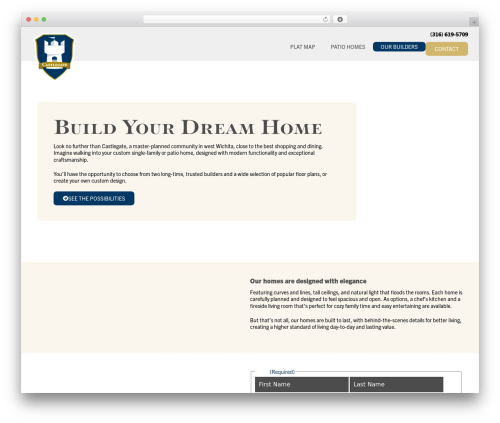 WTS, Default WordPress store theme - castlegateks.com