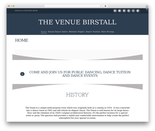 The events calendar templates and shortcode WordPress plugin - thevenuebirstall.com