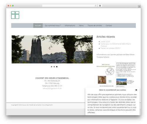 Accelerate Pro WordPress website theme - ingenbohl-fr.ch