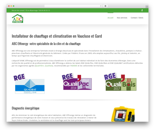 Avada WordPress theme - abceffinergy.com