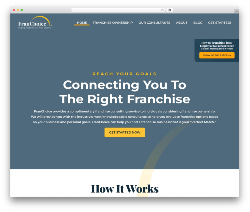 bootScore WordPress theme - www.franchoice.com