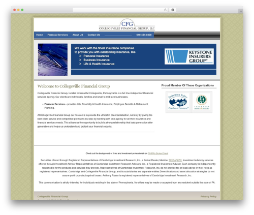 Rotating images WordPress plugin - collegevillefinancial.com