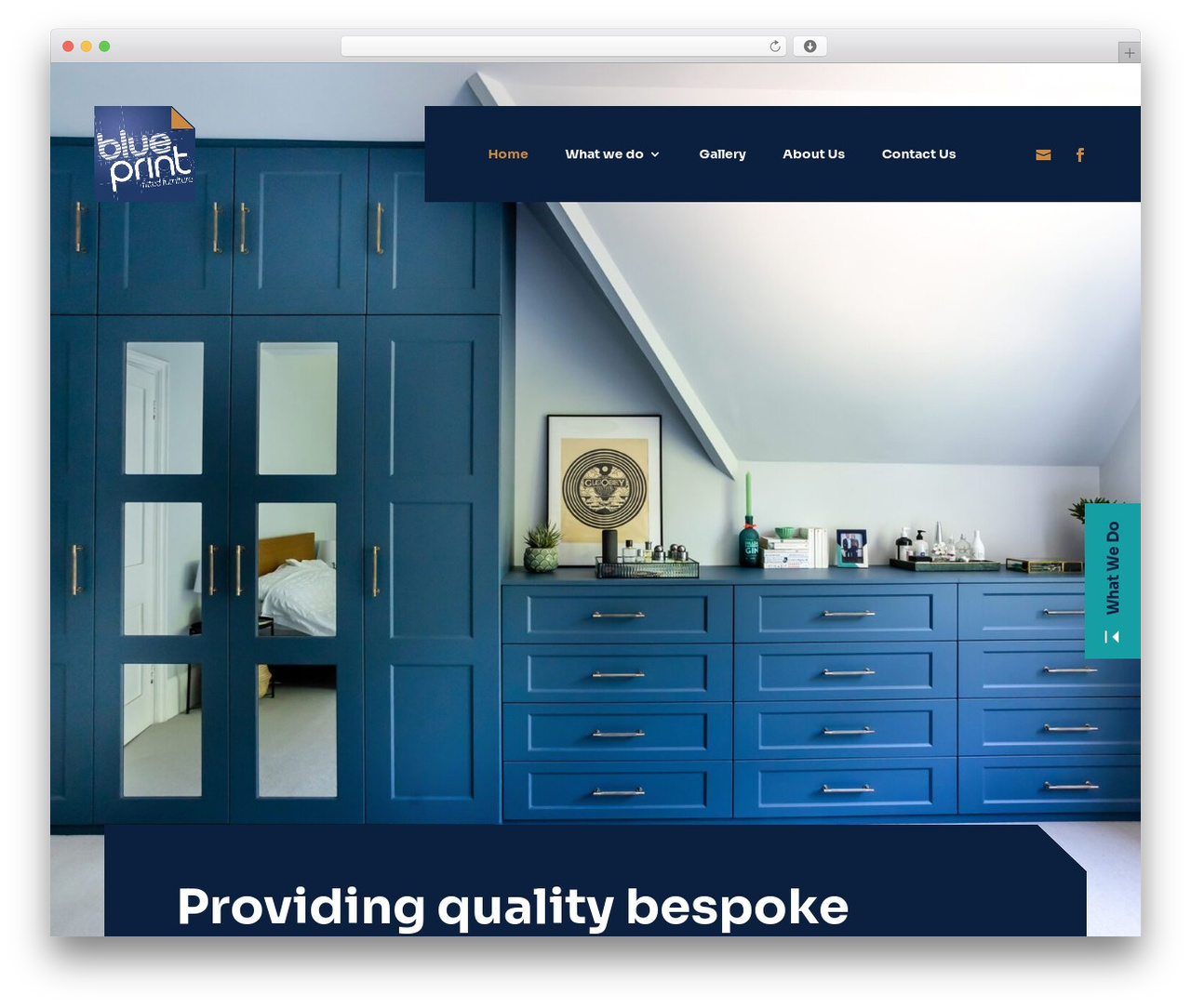 Divi Child WordPress theme - blueprintfittedfurniture.co.uk
