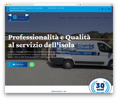 Mindset top WordPress theme - giglioserramenti.it