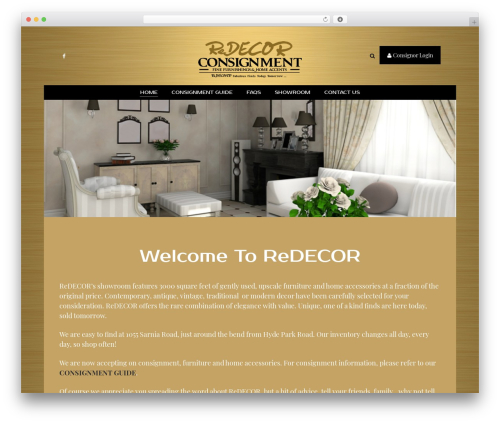 Modules WordPress ecommerce theme - redecorconsign.com