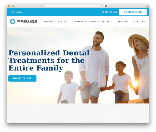 Reach Local WordPress theme - wellingtonsmiles.com