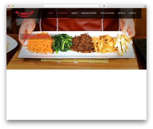SKT Restaurant Pro WordPress restaurant theme - kimchicanada.com
