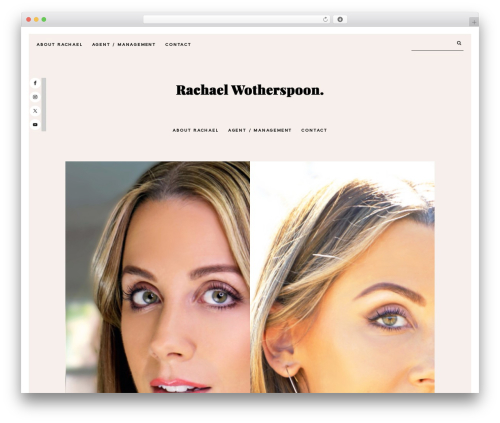 WordPress theme Genesis - rachaelwotherspoon.com