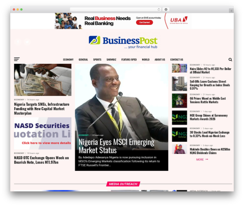 Zox alp WordPress plugin - businesspost.ng