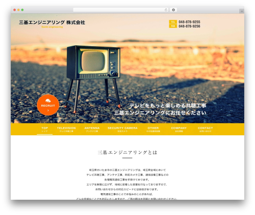 DECADE theme WordPress - 3ki-eng.com