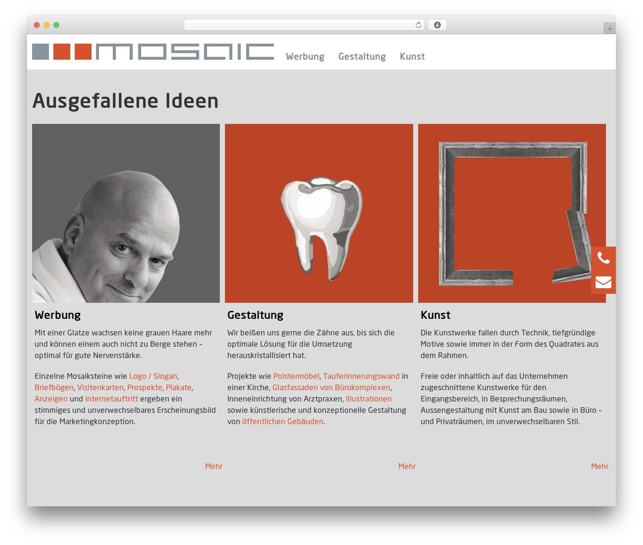Ikebana theme WordPress - werbeagentur-mosaic.de Ikebana theme WordPress - werbeagentur-mosaic.de