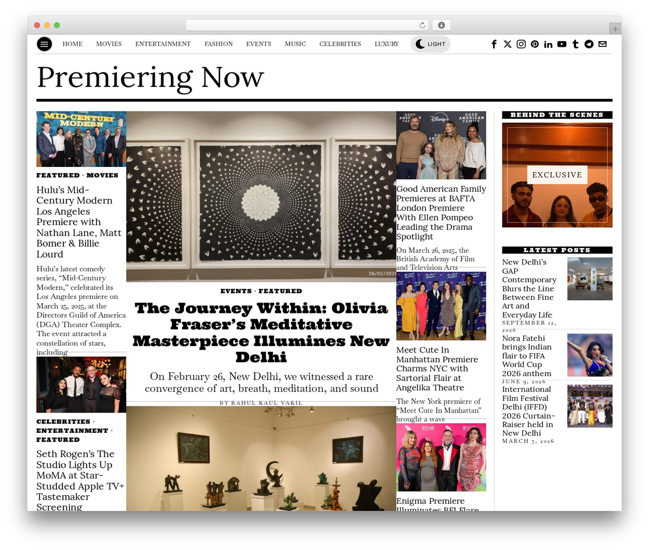 WordPress theme Fox - premieringnow.com WordPress theme Fox - premieringnow.com