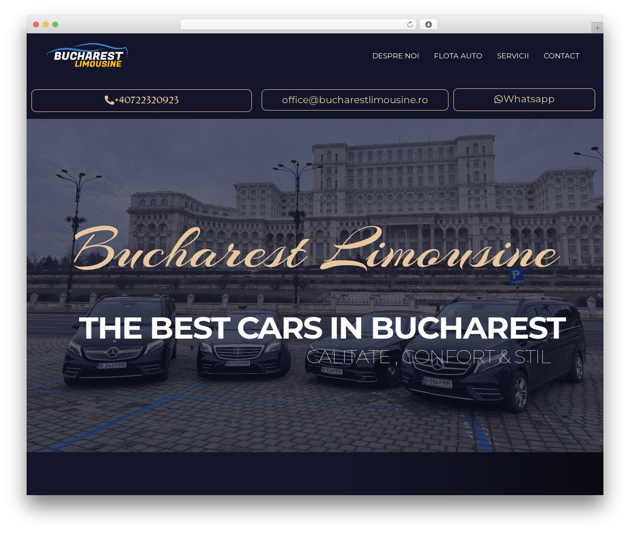 WordPress theme Hello Elementor - bucharestlimousine.ro